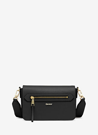 Dkny Deri Siyah Kadın 22x14x7 cm Çapraz Çanta R42E3E21