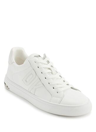 Dkny Beyaz Kadın Sneaker ABENI RHINESTONE LOGO - LACE UP