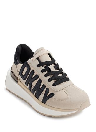 Dkny Bej - Siyah Kadın Sneaker ARLAN - LACE UP SNEAKER