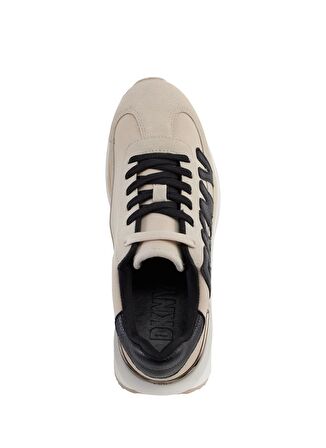 Dkny Bej - Siyah Kadın Sneaker ARLAN - LACE UP SNEAKER