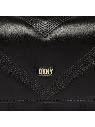 BECCA MD FLAP SHOULD Mini Omuz Çantası-Siyah-Altın | undefined