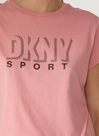 Dkny Jeans Bisiklet Yaka Düz Bronz Kadın T-Shirt DP2T9147