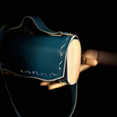 Hakiki Deri, El Yapımı Kadın Çanta, Kadın Cüzdan Larissa v3