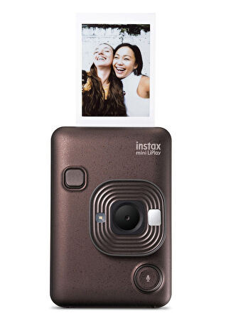 Fujifilm Instax Mini LiPlay Hybrid Deep Bronze Fotoğraf Makinesi 20'li Film Seti