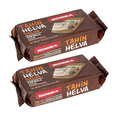 Koska Tahin Helvası 500 gr Kakaolu x 2 Adet