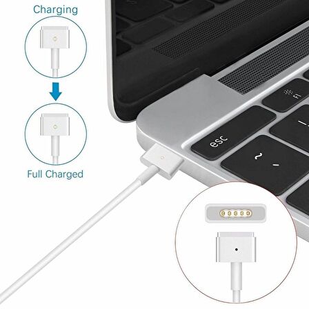 Apple Macbook Magsafe2 A1502 A1425 A1435 Orjınal Şarj Adaptör 60w