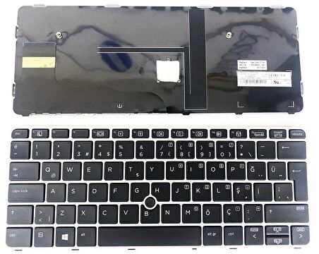 HP EliteBook 820 G3, 820 G4, 725 G3, 725 G4, 828 G3 G4 Klavye