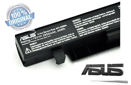 ORJINAL  Asus X550, X550C, X550L, X550J X550V  Batarya A41-x550a