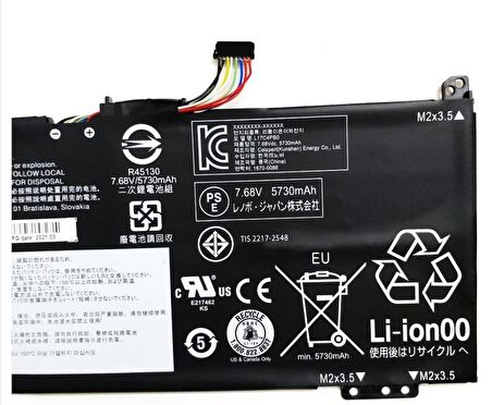 Lenovo L17C4PB0 L17M4PB0 yoga 530-14IKB 530S Flex 6-14IKB Batarya