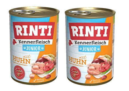 Rinti Tavuklu Gurme Yavru Köpek Konservesi 400 Gr. X 2 Adet