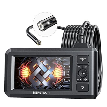 Depstech DS300 4,3" IPS LCD 5m Borescope Endoskop Kamera