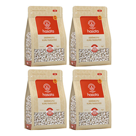 Hasata Derinkuyu Kuru Fasulye 1000 gr x 4 Adet