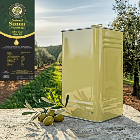 Yeni mahsül sızma zeytinyağı 18lt