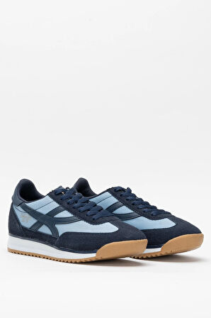 Kadın Denye Kumaş Günlük Spor Ayakkabı MAVİ