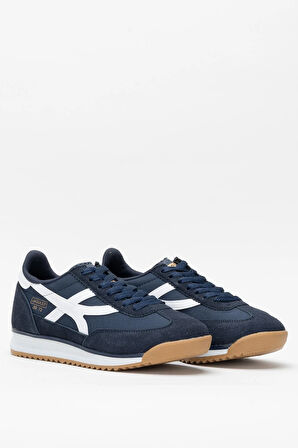 Kadın Denye Kumaş Günlük Spor Ayakkabı LACİVERT