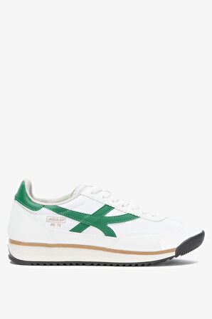 Kadın Denye Kumaş Günlük Spor Ayakkabı BEYAZ - YEŞİL