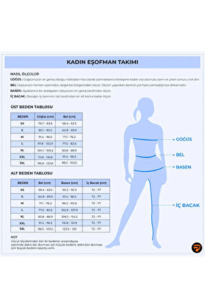 Kadın Iki Iplik Pamuklu Lacivert Dik Yaka Fermuarlı Baskılı Eşofman Takımı - 7559