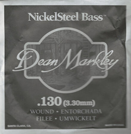 Dean Markley Nickel Steel Bass .130 Bas Gitar Tek Tel