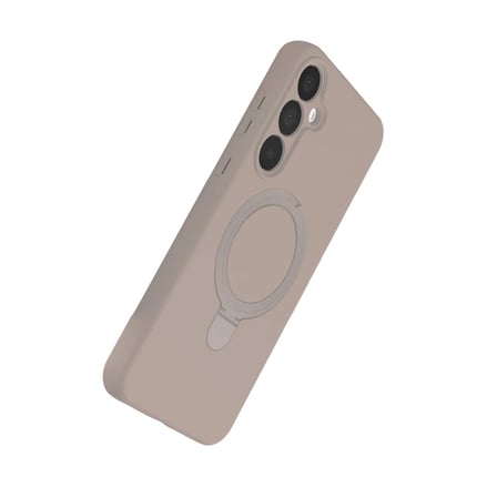Samsung Galaxy A25 5G Regal Magsafe Standlı Kapak - Çöl Titanyum