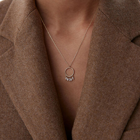 Halka Sallantılı Baget Kolye