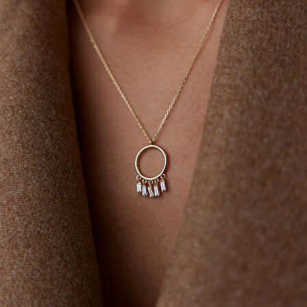 Halka Sallantılı Baget Kolye