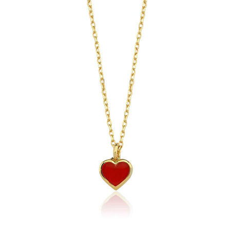 Ultra Mini Charm Kalp Kolye