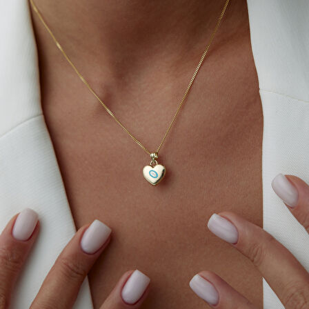 Fortuna Amulet Kalp Kolye