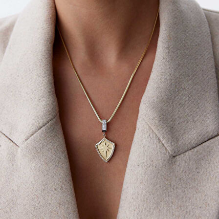 Kalkan Yıldız Kolye