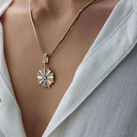 Sunrise Madalyon Kolye