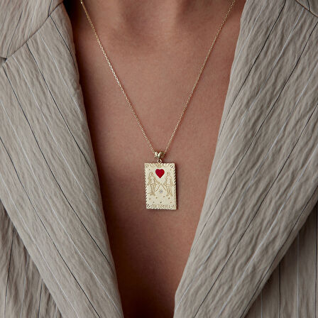 The Lovers Tarot Kolye