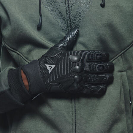 DAINESE ELD/UNRULY ERGO-TEK GLOVES BLACK ANTHRACITE