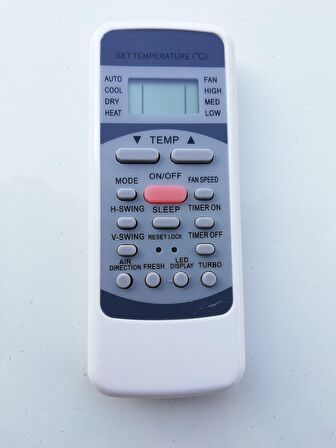 Daylux DRXN35UB  Klima Kumandası- EŞDEĞER