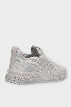 Kadın Hafif Hava Alabilen Triko Spor Ayakkabı GRİ