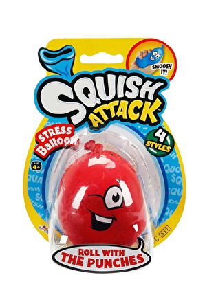 Squish Attack Stres Balonu Renkli ve Yumuşacık Stres Avcısı