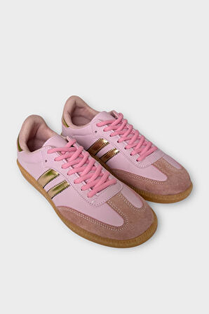 Kadın Hafif Comfort Spor Ayakkabı PUDRA