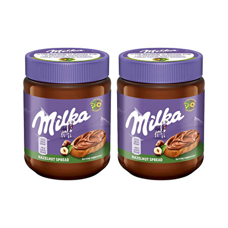 Milka Kakaolu Fındık Ezmesi 350 gr x 2 Adet