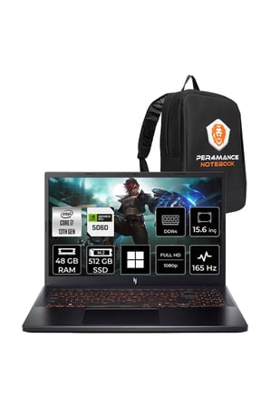 Nitro V15 i7 13620H 48GB 512GB SSD RTX5060/8GB 15.6" FHD 165Hz W11H Gaming Laptop