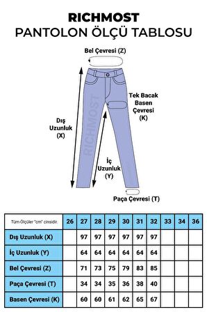 Bacakları Yırtıklı ve Yüksek Belli Astarsız Cepli Boyfriend Kadın Kot Pantolon Jean Orta Mavi Denim