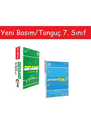 Tonguç 7. Sınıf Dinamo Tüm Dersler Soru Bankası Set & Paragrafons - 5,6,7. Sınıf Ve Lgs