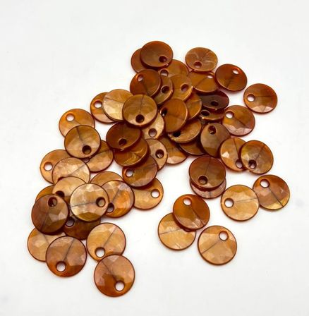 Angel Çanta Aksesuar Taba-Golden Renk 2 Cm Pul 100 Gr (Sedef Görünümlü Plastik)