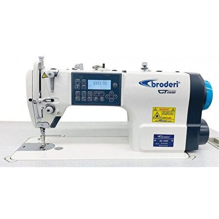 Broderi BD-288E Otomatik Düz Dikiş Makinesi Kumaş