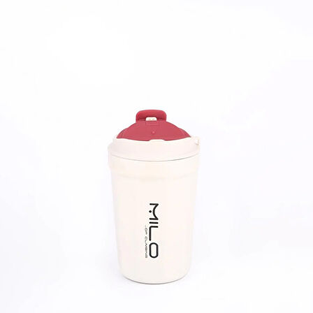 Milo Dery 350 ML Çelik Termos Mug Bej