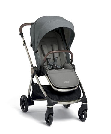 Mamas Papas Strada Cosmo Travel Sistem Bebek Arabası Grey Melange - Black