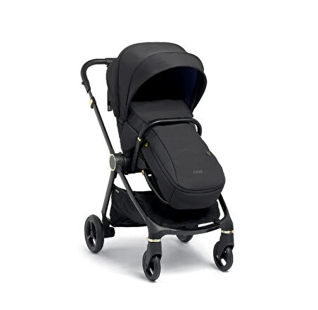 Mamas Papas Strada Cosmo Travel Sistem Bebek Arabası Black Diamond - Grey