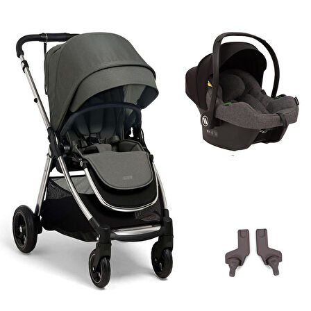 Mamas Papas Flip XT 3 Cosmo Travel Sistem Bebek Arabası Harbour Grey