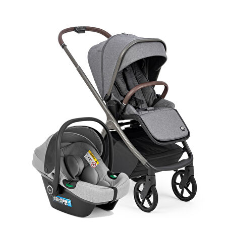 Bagi Heritage Travel Sistem Bebek Arabası Grey