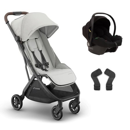 Uppababy Minu V3 Cosmo Travel Sistem Bebek Arabası Savannah - Black