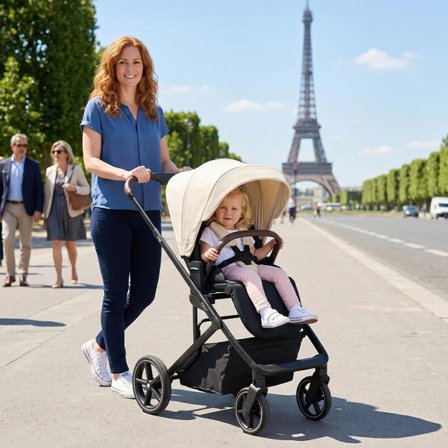 Neo x Travel Sistem Bebek Arabası Beige