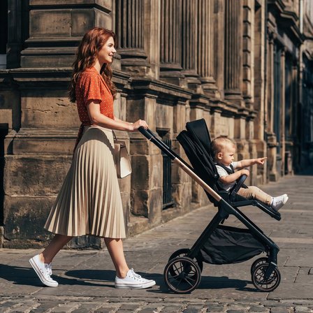 Bagi Litego Cosmo Travel Sistem Bebek Arabası Black