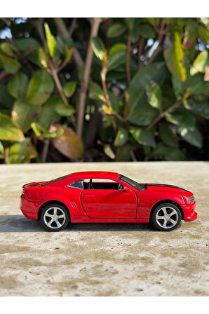 Chevrolet Camaro Kaput Bagaj Kapı Açılır Model Araba Diecast Oyuncak Araba Oyuncak Metal Araba 12cm